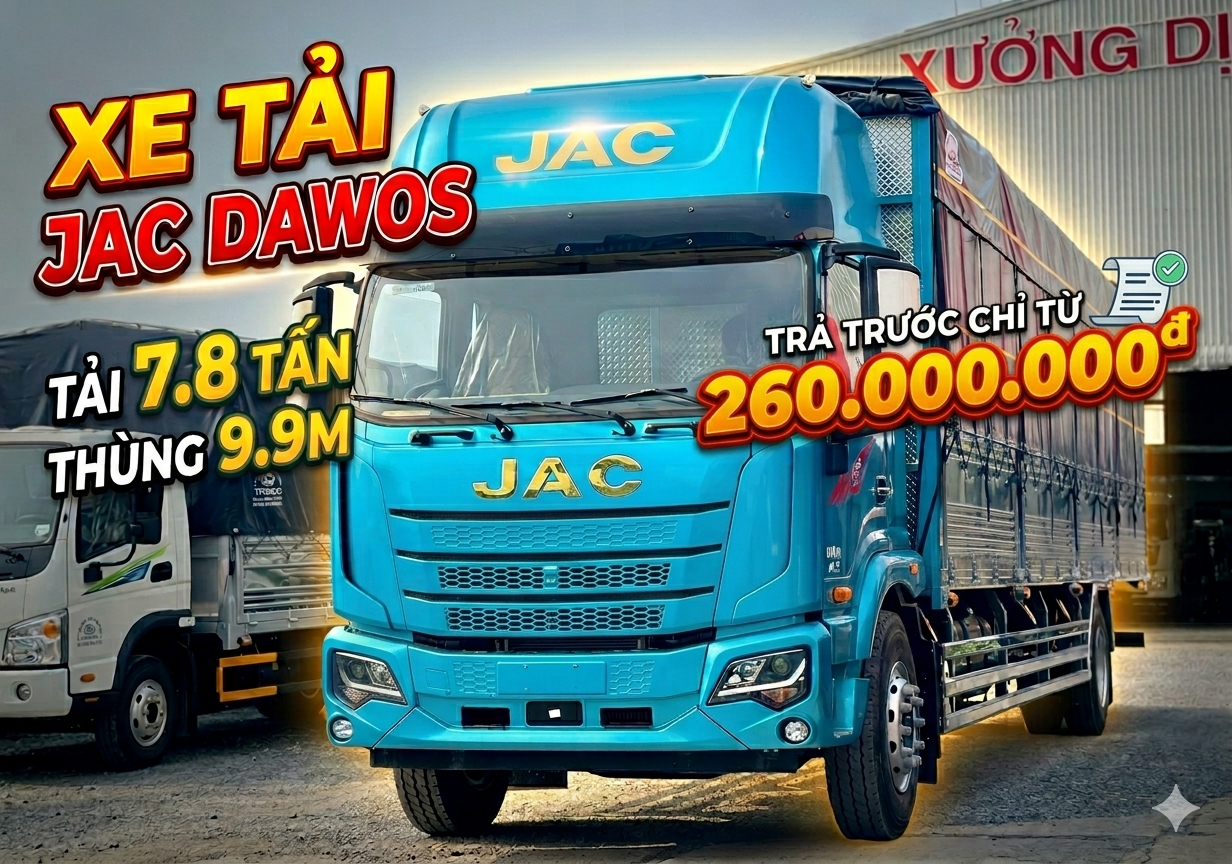 xe tải jac dawos 