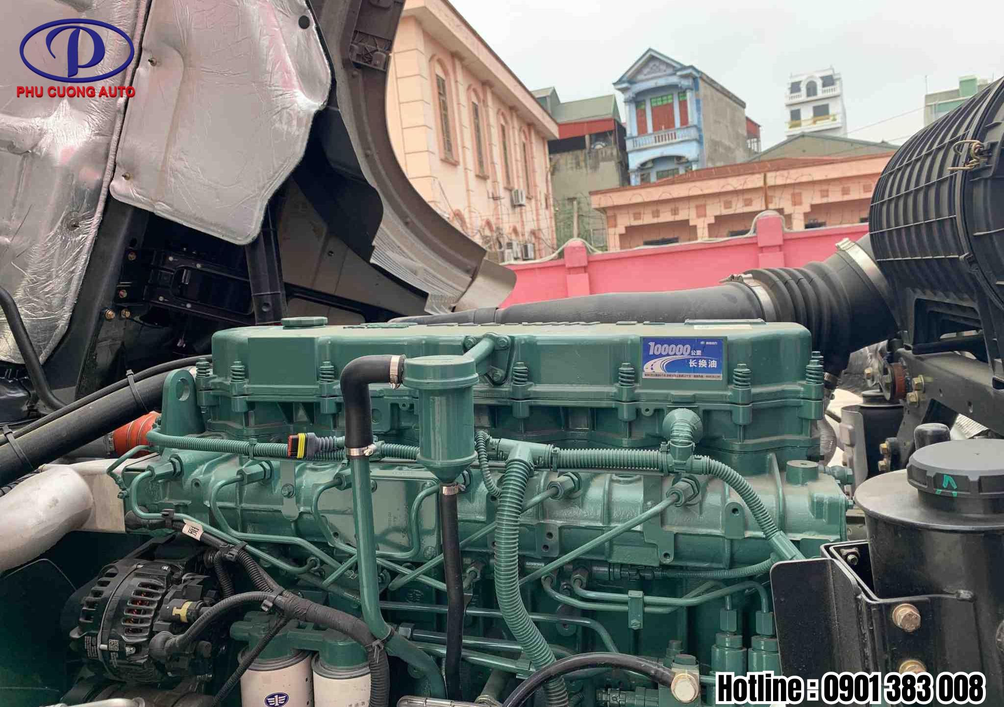 ĐỘNG CƠ XE FAW JH6 4 CHÂN 