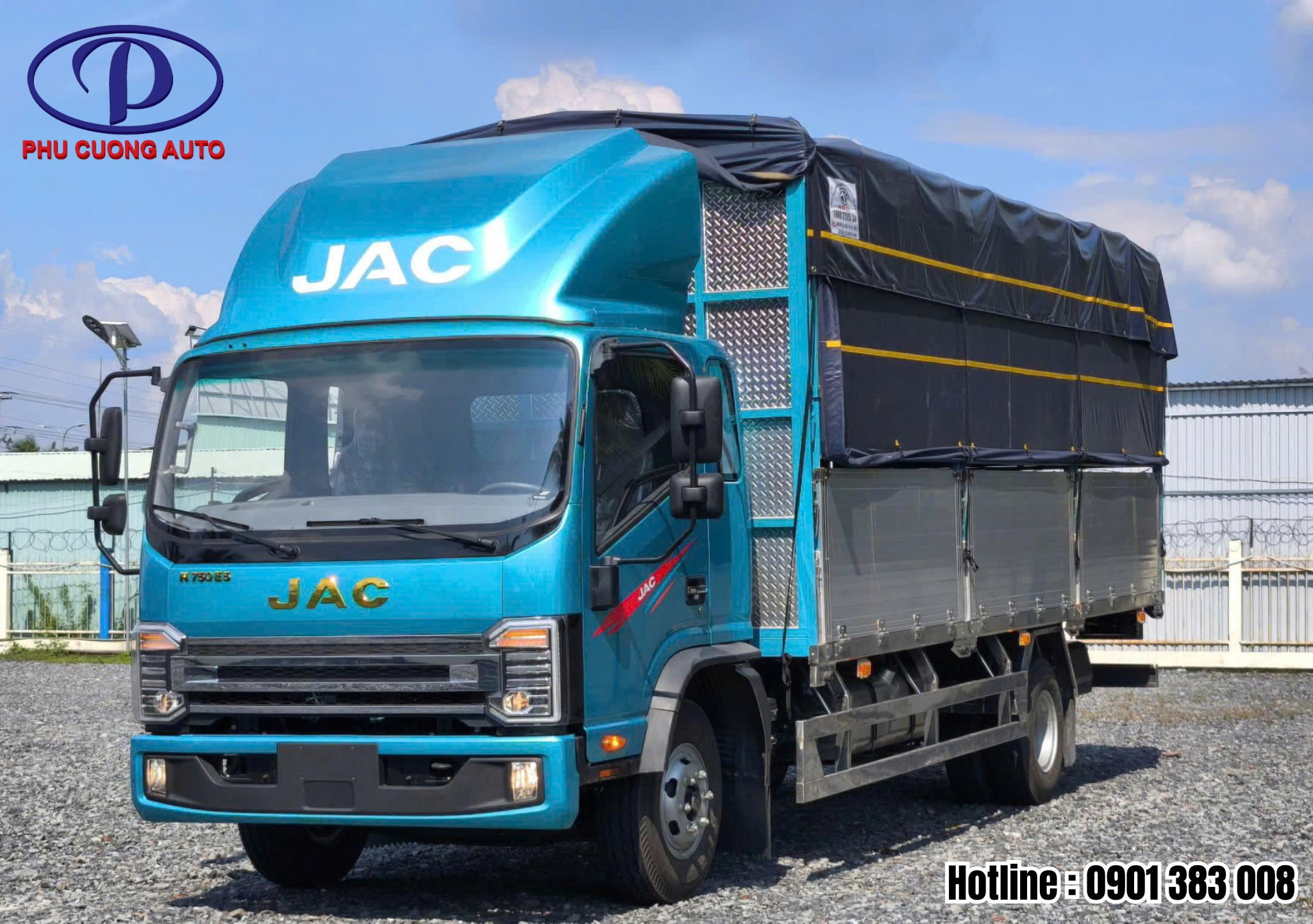jac n750plus e5 thùng bạt bửng nhôm 