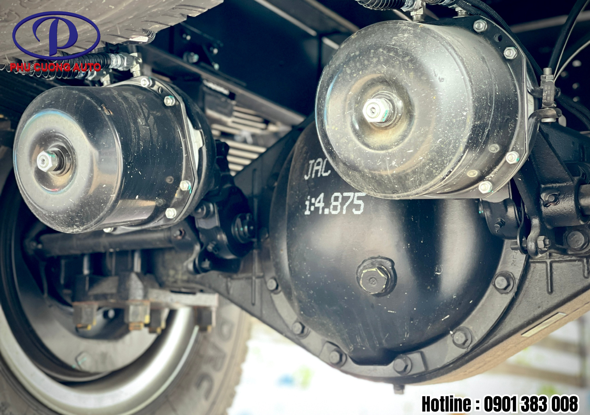 khung gầm xe jac dawos