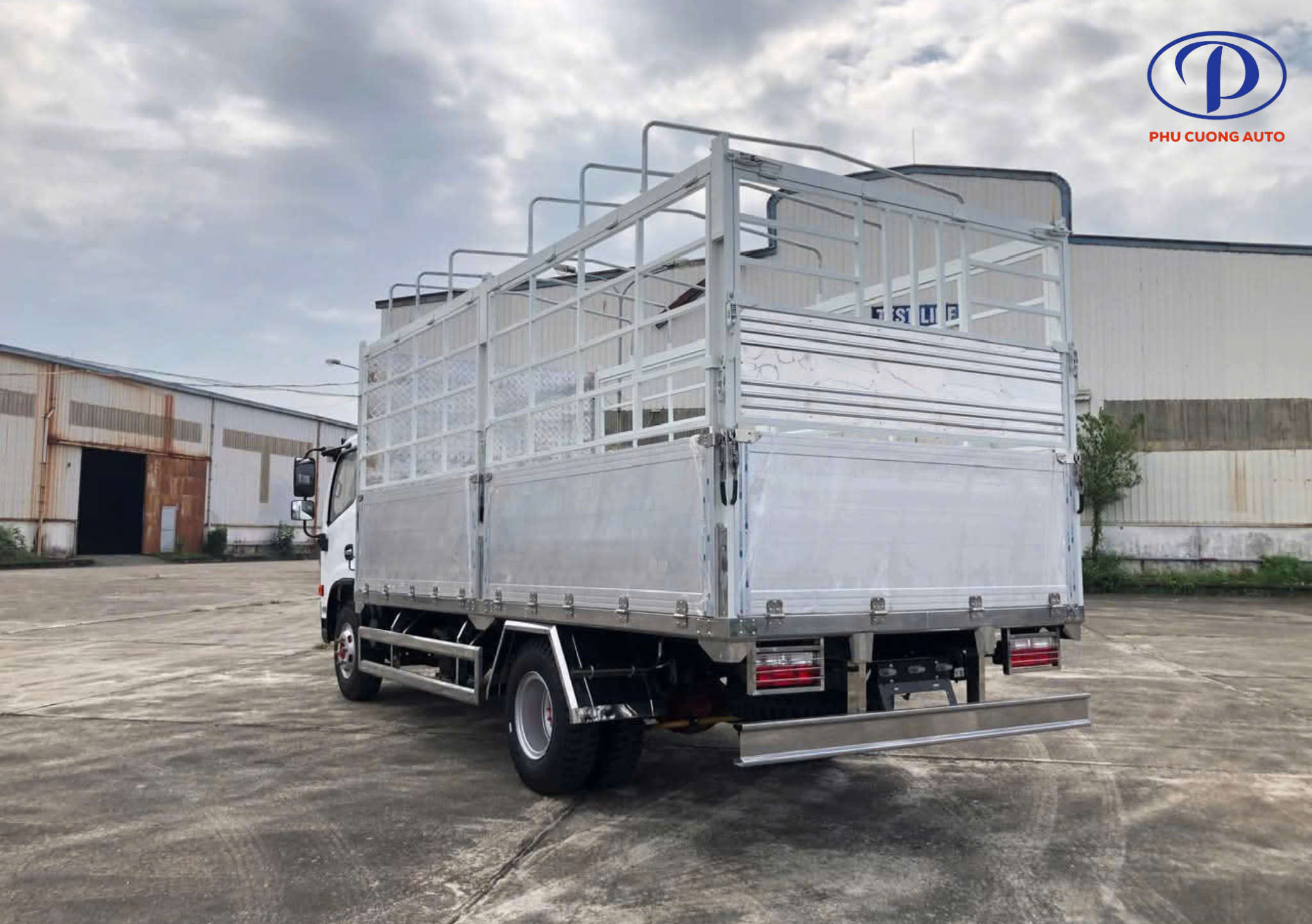 Thùng xe Đồng Vàng NS700 bạt bửng nhôm