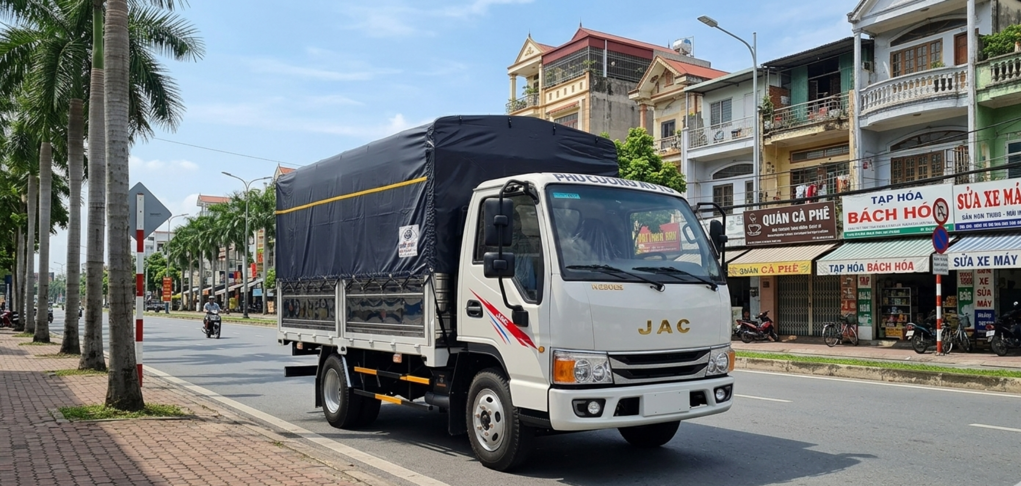 JAC H250 E5 THÙNG MUI BẠT