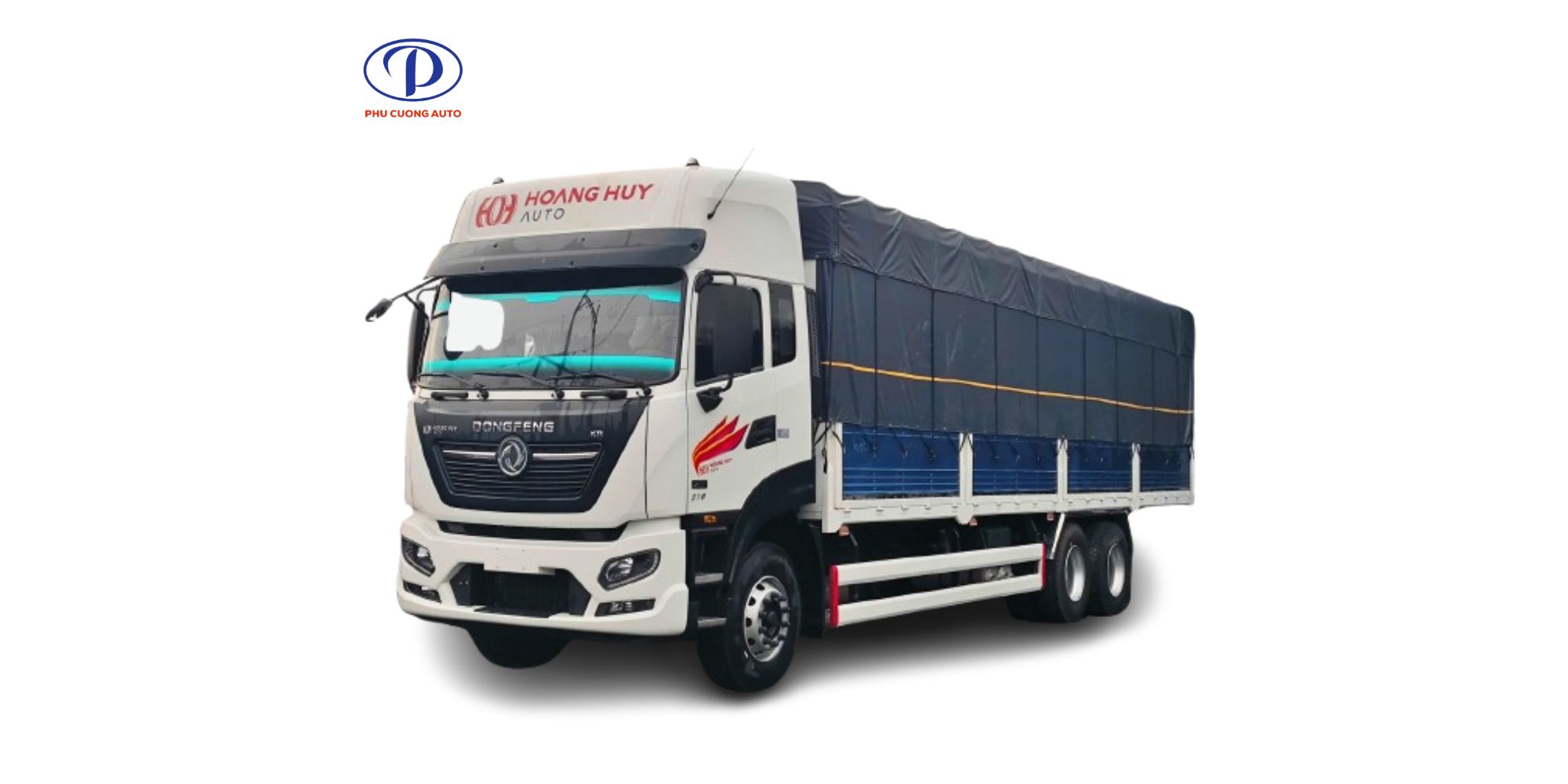 XE DONGFENG 3 CHÂN KR270 THÙNG BẠT