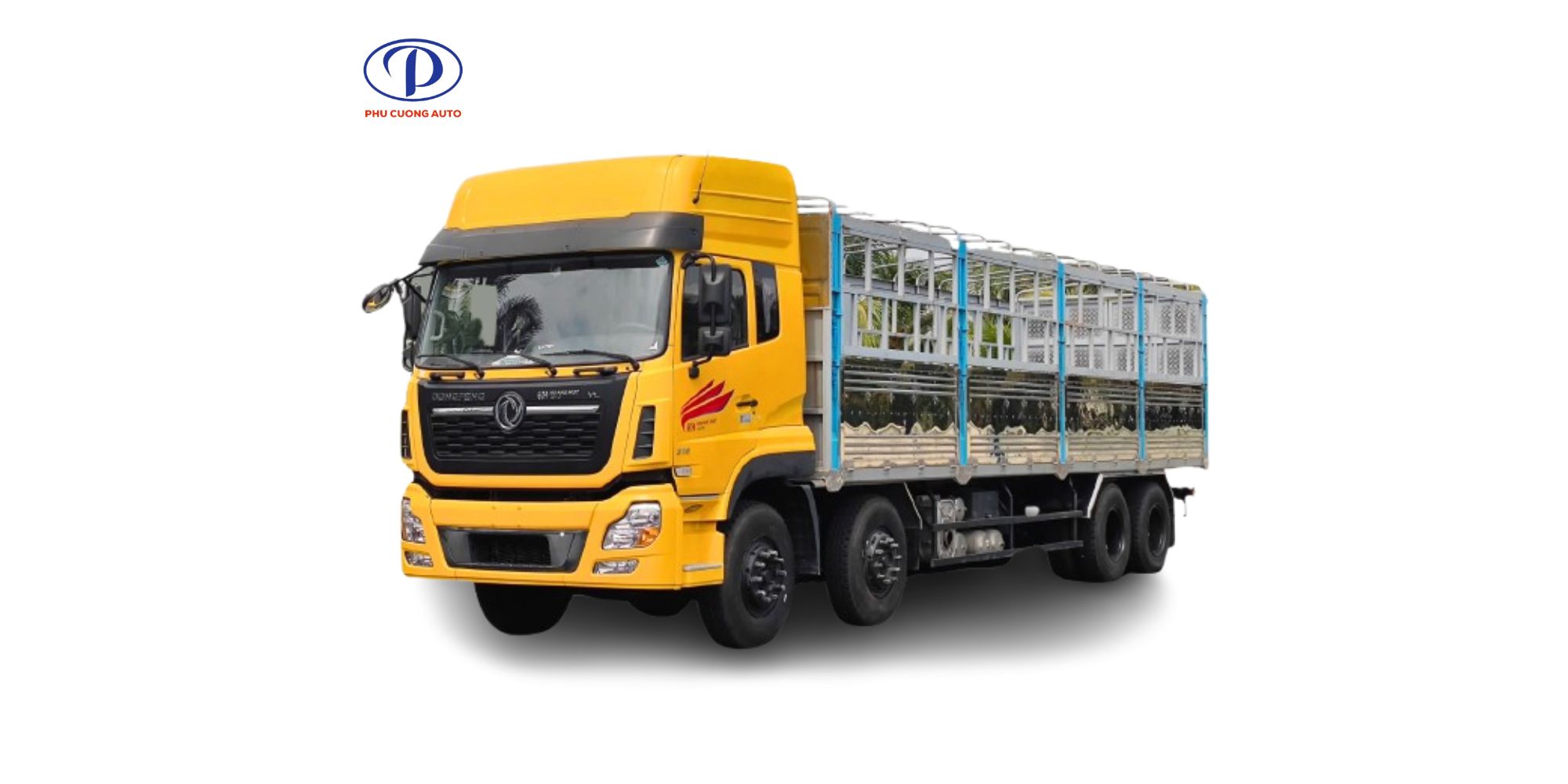 XE DONGFENG 4 CHÂN ISL315 ĐẦU CAO