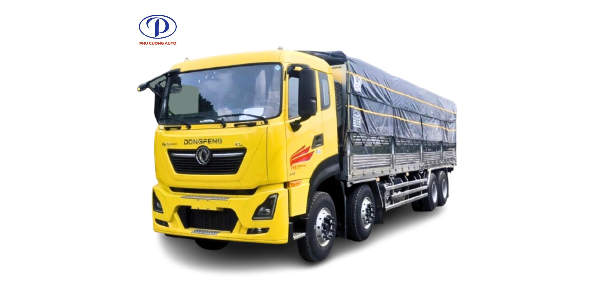 XE DONGFENG 4 CHÂN KL340 ĐẦU THẤP