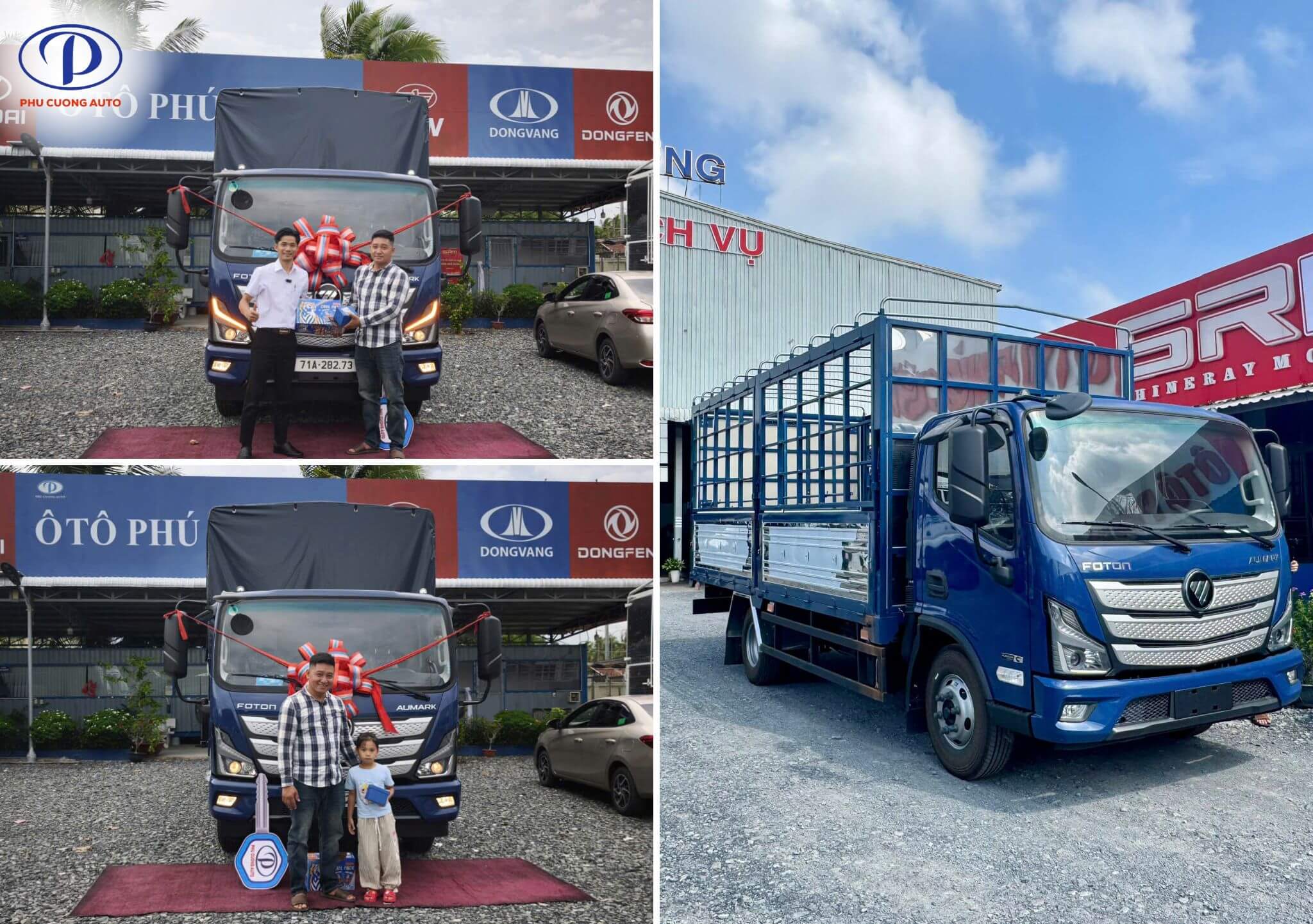 Bàn giao xe Foton Aumark S70 tại Ô Tô Phú Cường
